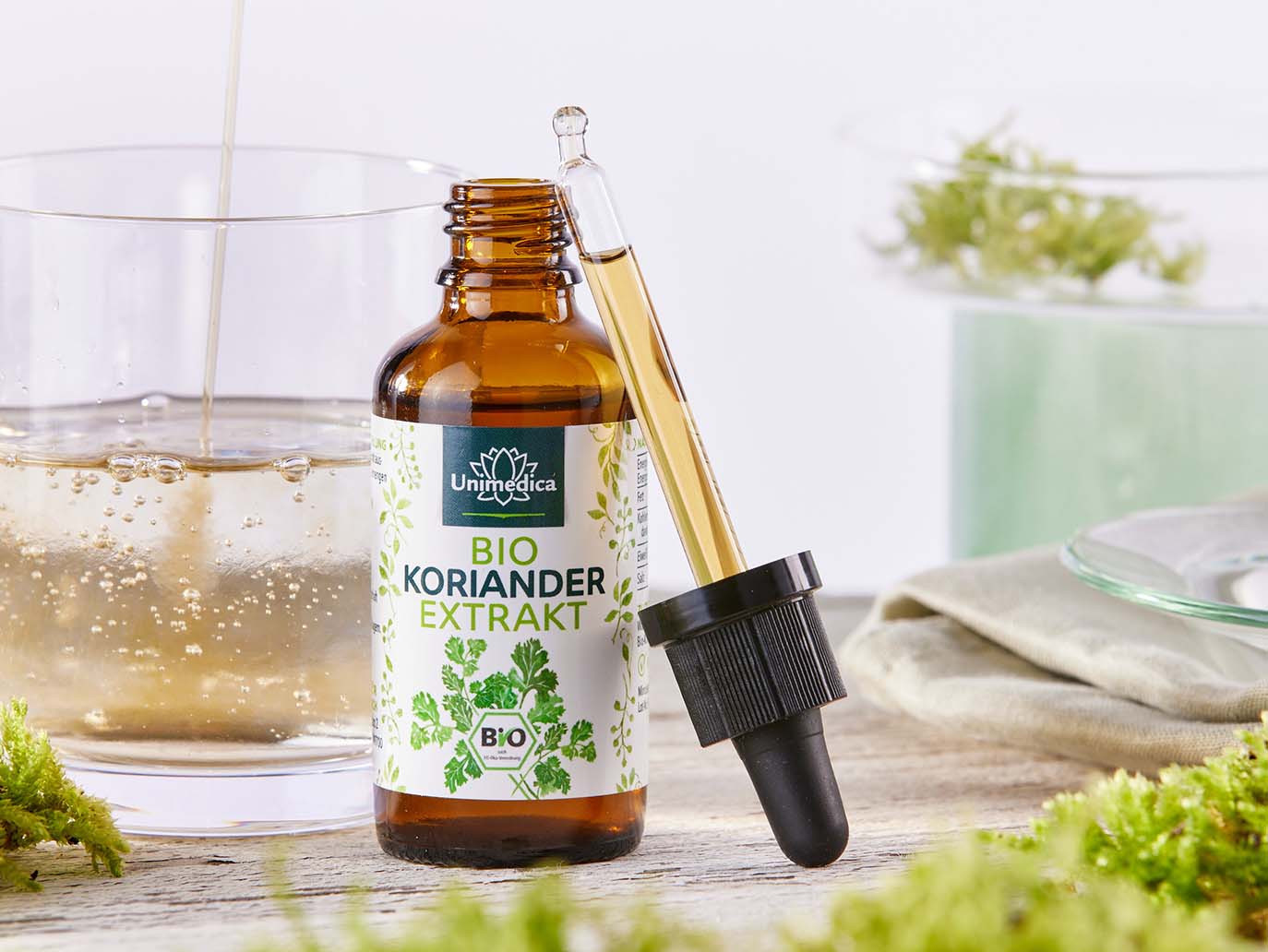 Organic coriander extract - 50 ml - from Unimedica